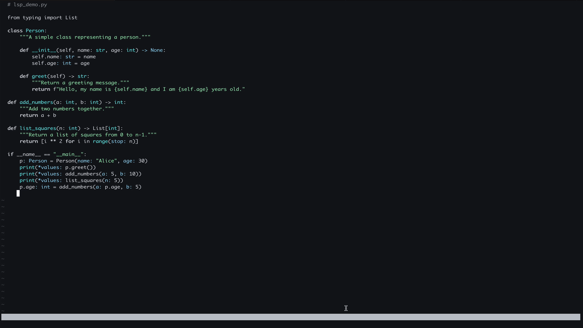 Type Error Check
